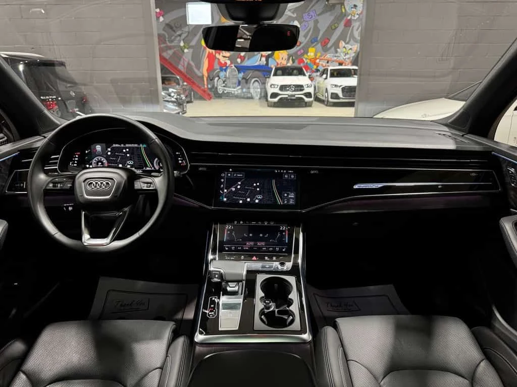 Audi Q7 TECHNIK BLACK OPТICS| МАСАЖ| ОБДУХВАНЕ| MATRIX, снимка 13 - Автомобили и джипове - 54204908