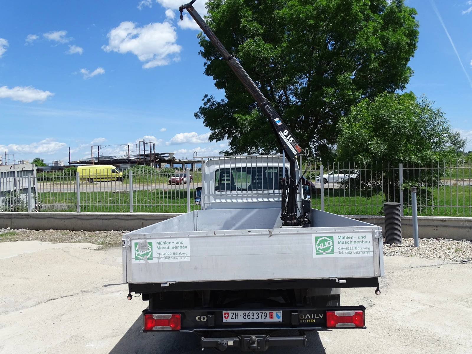 Iveco 35c15 БОРДОВИ С КРАН HIAB  1200 kg, снимка 11 - Бусове и автобуси - 54710917