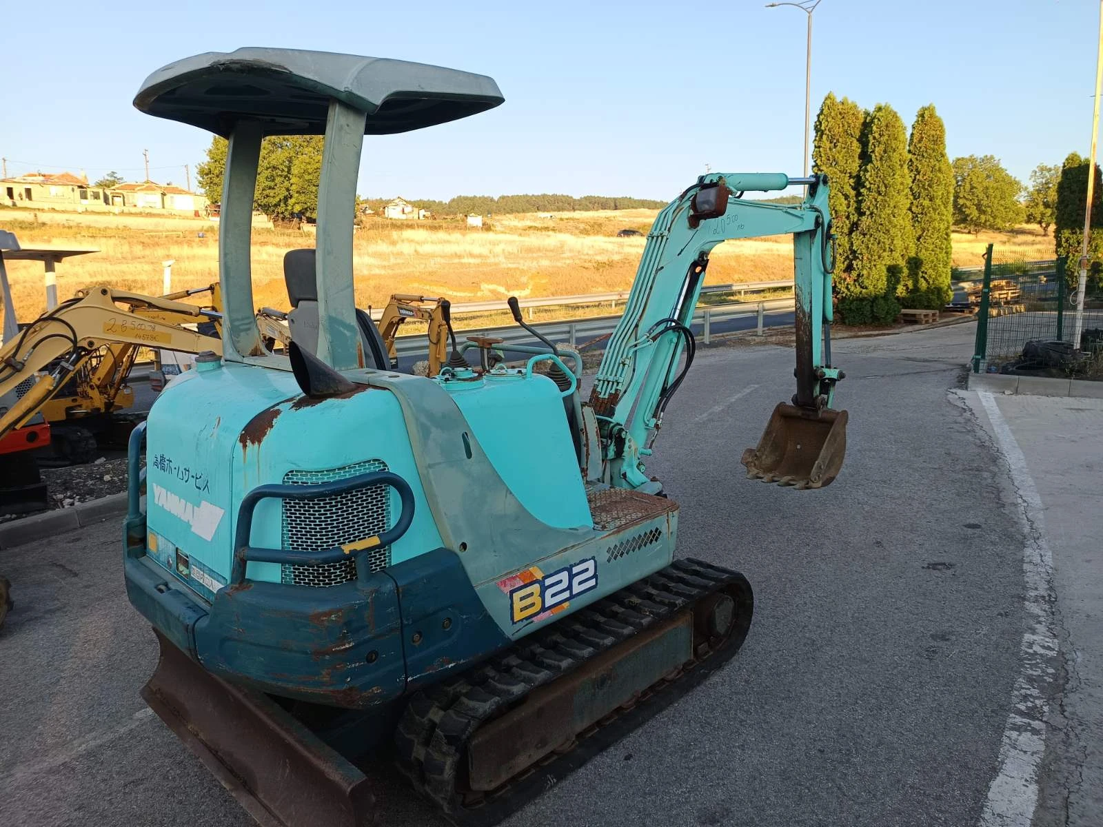 Багер Yanmar B22 Перфектен - изображение 8