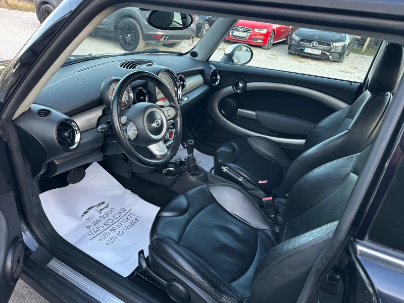 Mini Cooper 1.6D АВТОМАТ* КОЖА* КСЕНОН, снимка 6 - Автомобили и джипове - 47346684