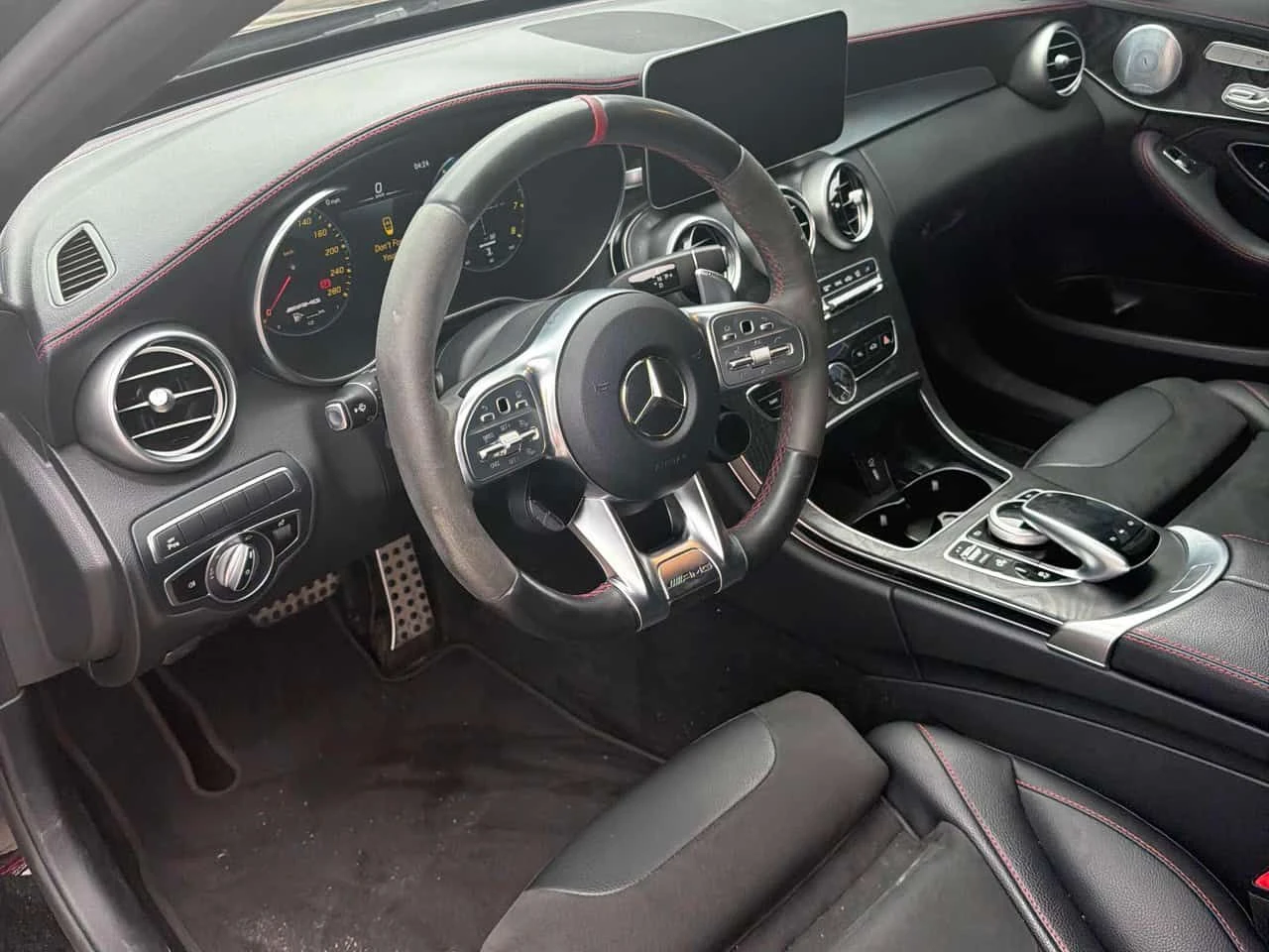 Mercedes-Benz C 43 AMG * АВТОКРЕДИТ БЕЗ ПЪРВОНАЧАЛНА ВНОСКА* , снимка 5 - Автомобили и джипове - 55610004