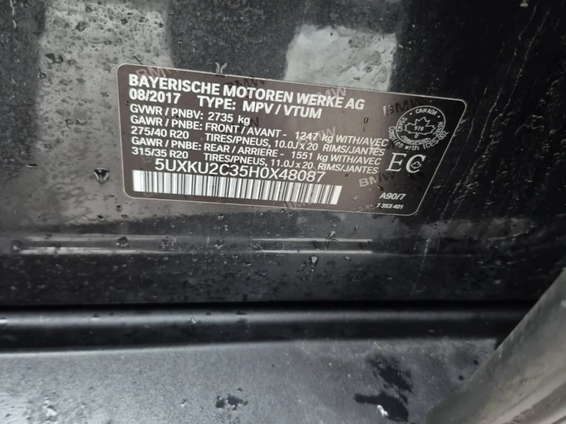 BMW X6 * XDRIVE35I * CARFAX * , снимка 7 - Автомобили и джипове - 53231168