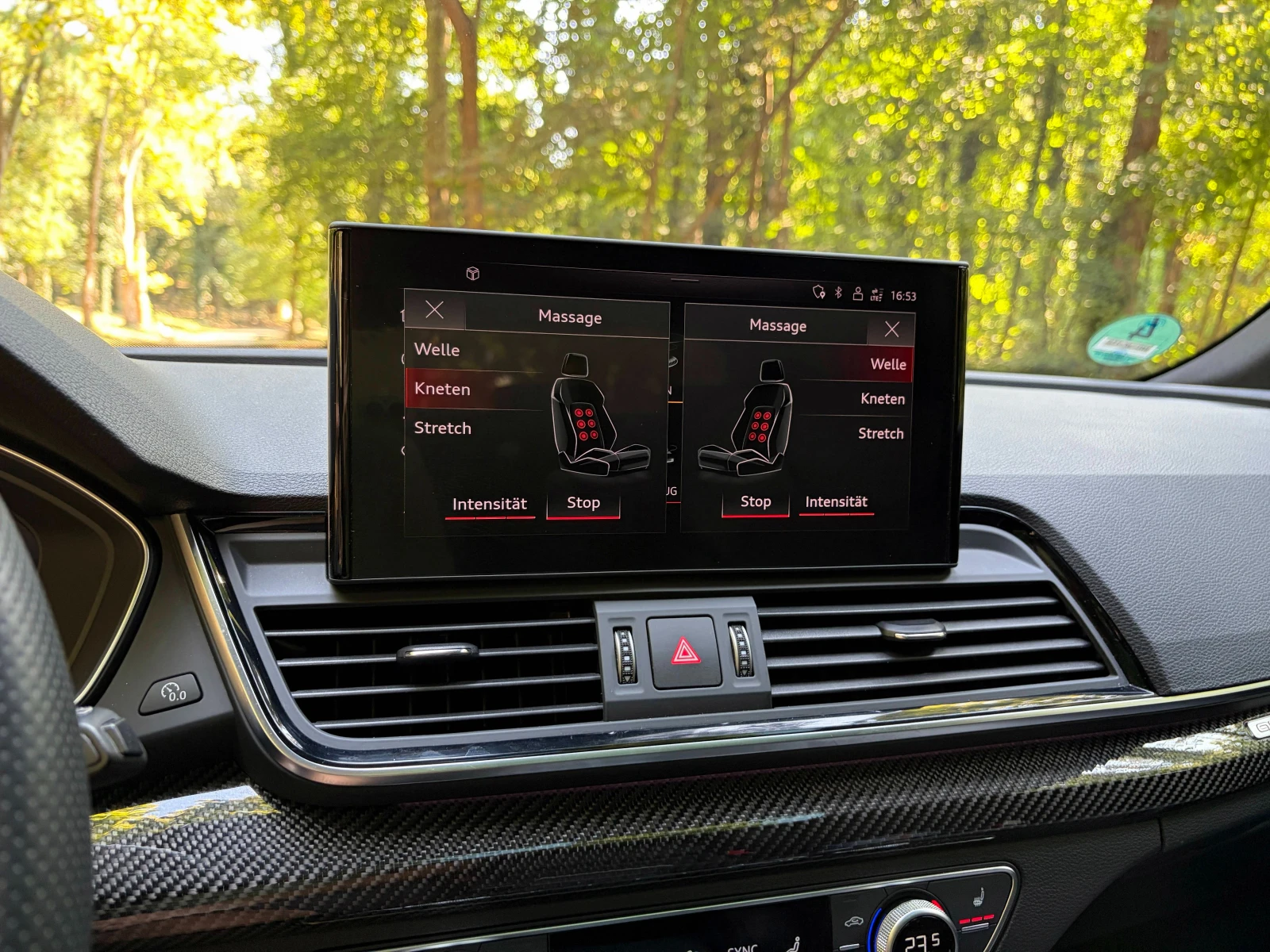 Audi SQ5 TDI Coupe Carbon Pano B&O Masage HUD Keyles Въздух, снимка 14 - Автомобили и джипове - 55644374