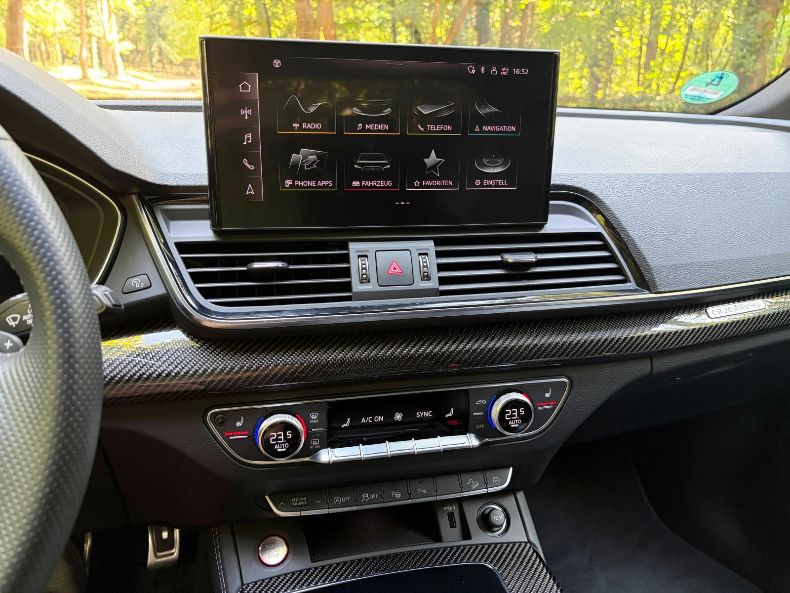 Audi SQ5 TDI Coupe Carbon Pano B&O Masage HUD Keyles Въздух, снимка 13 - Автомобили и джипове - 55644374