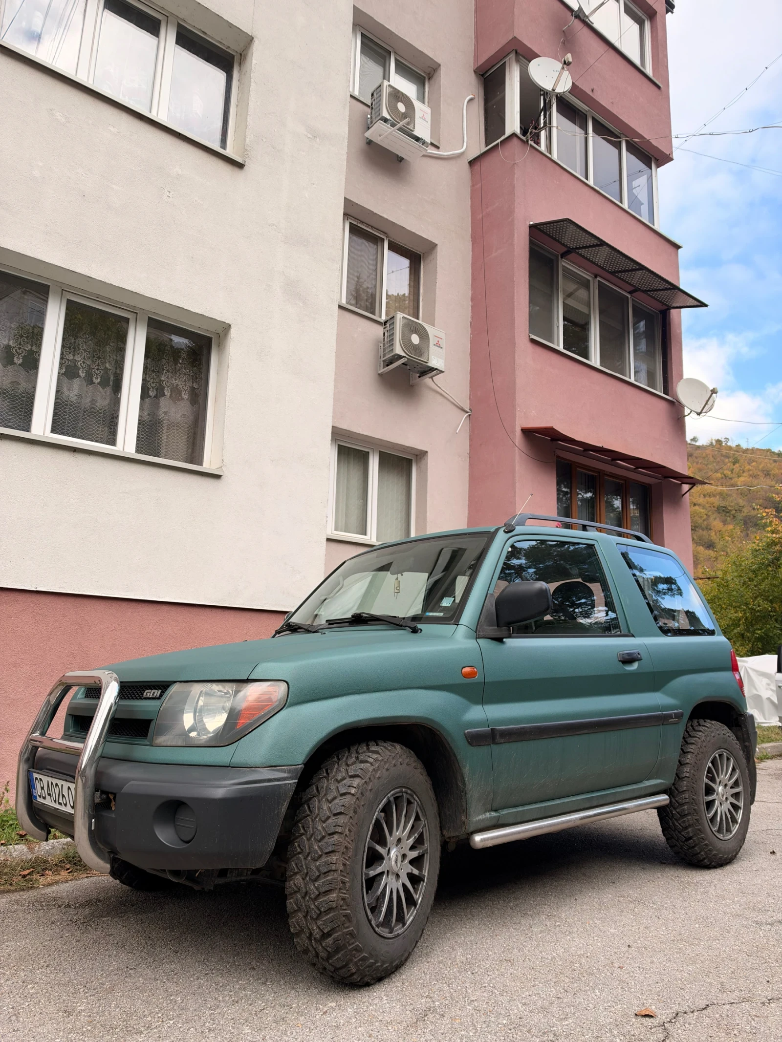Mitsubishi Pajero pinin, снимка 2 - Автомобили и джипове - 56626056