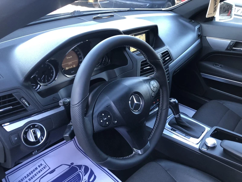 Mercedes-Benz E 220 SPORT COUPE LED NAVI ОБСЛУЖЕН, снимка 8 - Автомобили и джипове - 52127131