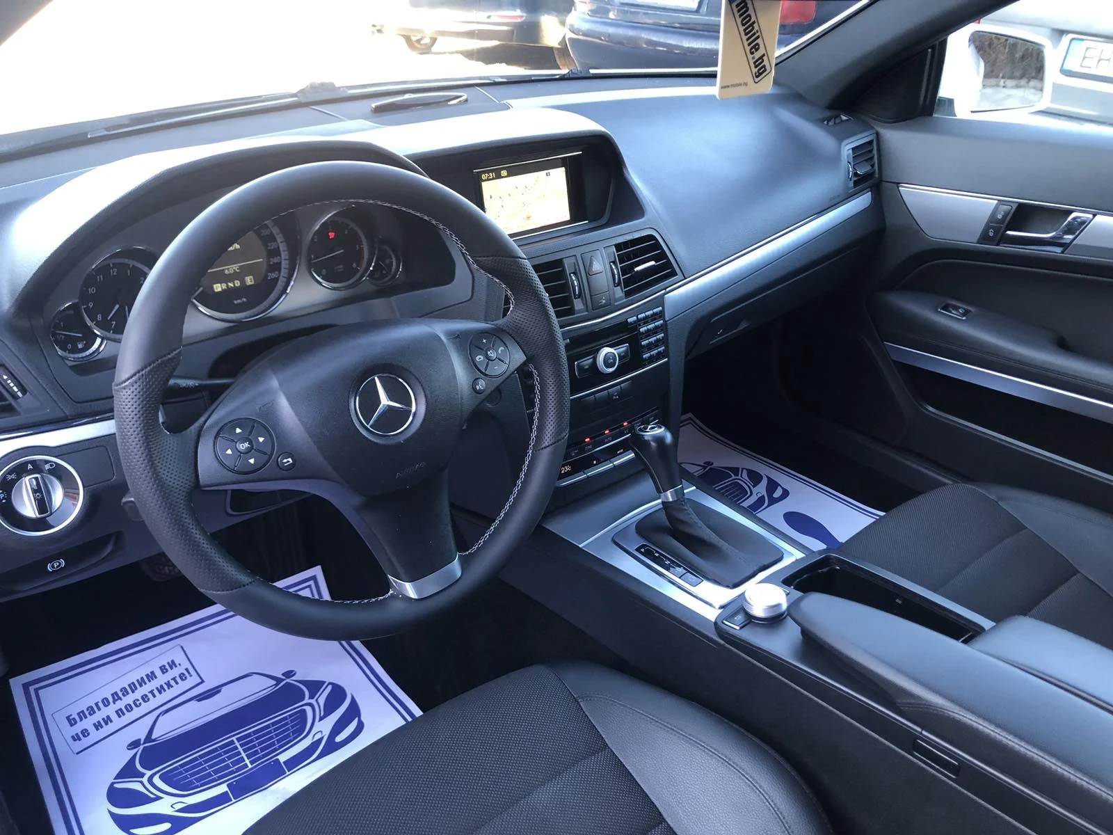 Mercedes-Benz E 220 SPORT COUPE LED NAVI ОБСЛУЖЕН - изображение 9