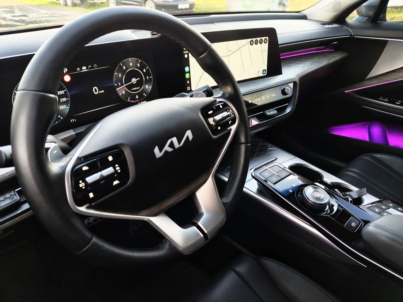 Kia K8 НАЛИЧНА/3.5LPG/TRENDY/DISTRONIC/МАСАЖИ/8 СКОРОСТИ - изображение 8