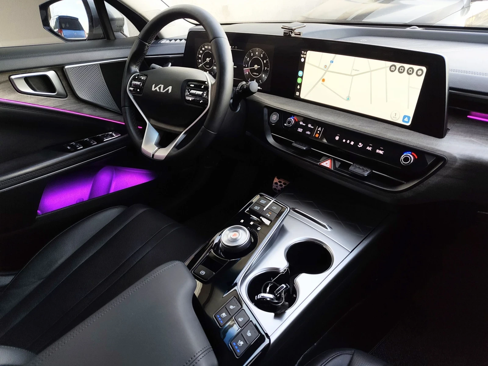 Kia K8 НАЛИЧНА/3.5LPG/TRENDY/DISTRONIC/МАСАЖИ/8 СКОРОСТИ - изображение 10