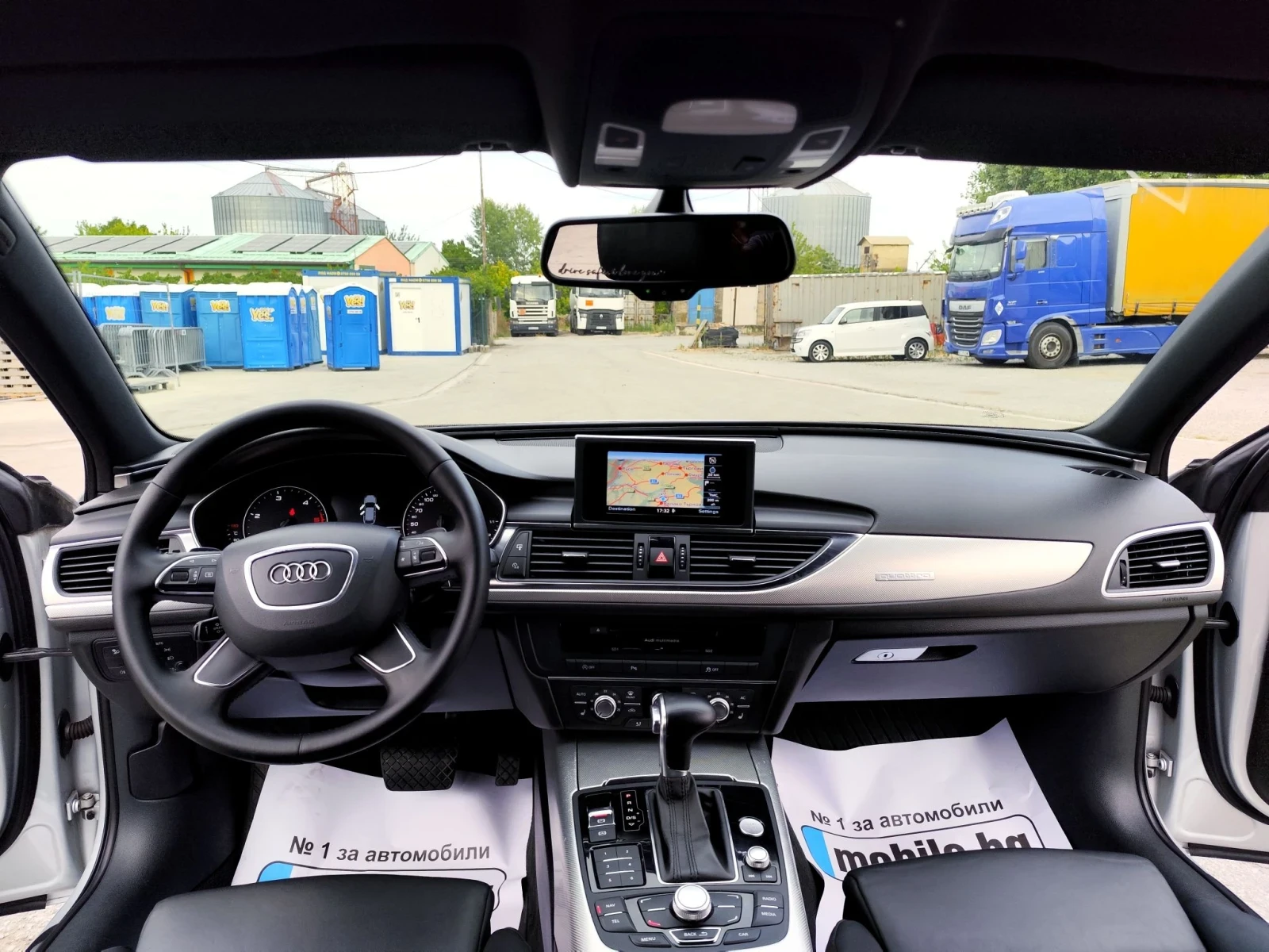 Audi A6 3.0TDI-S-LINE-QUATTRO-LED-NAVI-F1-ВОЛАН-BOSE, снимка 12 - Автомобили и джипове - 55581959