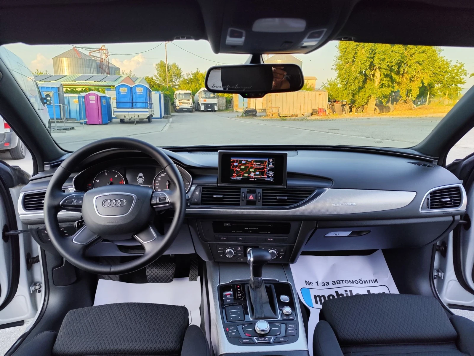 Audi A6 3.0TDI-QUATTRO-LED-NAVI-F1-ВОЛАН-EU-5, снимка 12 - Автомобили и джипове - 55581959