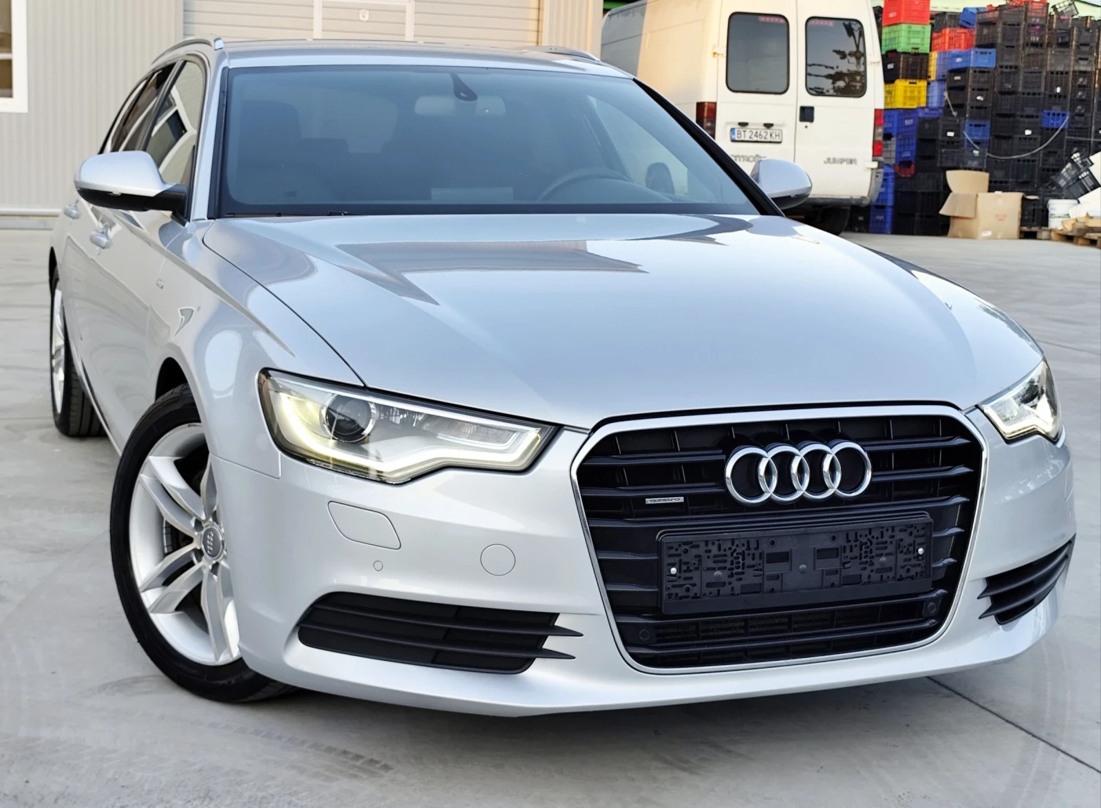 Audi A6 3.0TDI-QUATTRO-LED-NAVI-F1-ВОЛАН-EU-5