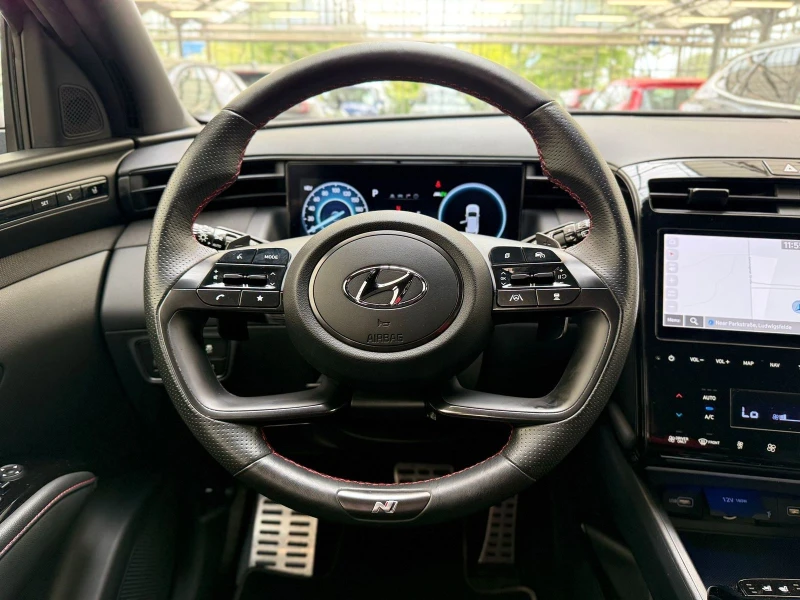 Hyundai Tucson 1.6 HEV/265HP/4X4/CAM/NAVI/N-LINE/LED/E163, снимка 11 - Автомобили и джипове - 50379691