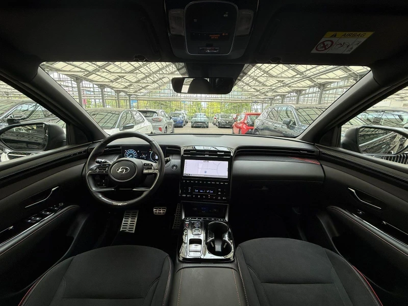 Hyundai Tucson 1.6 HEV/265HP/4X4/CAM/NAVI/N-LINE/LED/E163, снимка 8 - Автомобили и джипове - 50379691