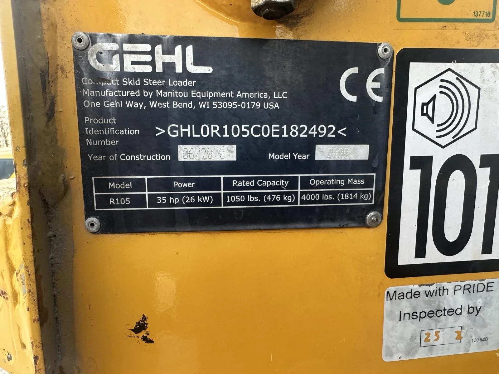    GEHL R105 Skid Steer Loader | Mobile.bg   11