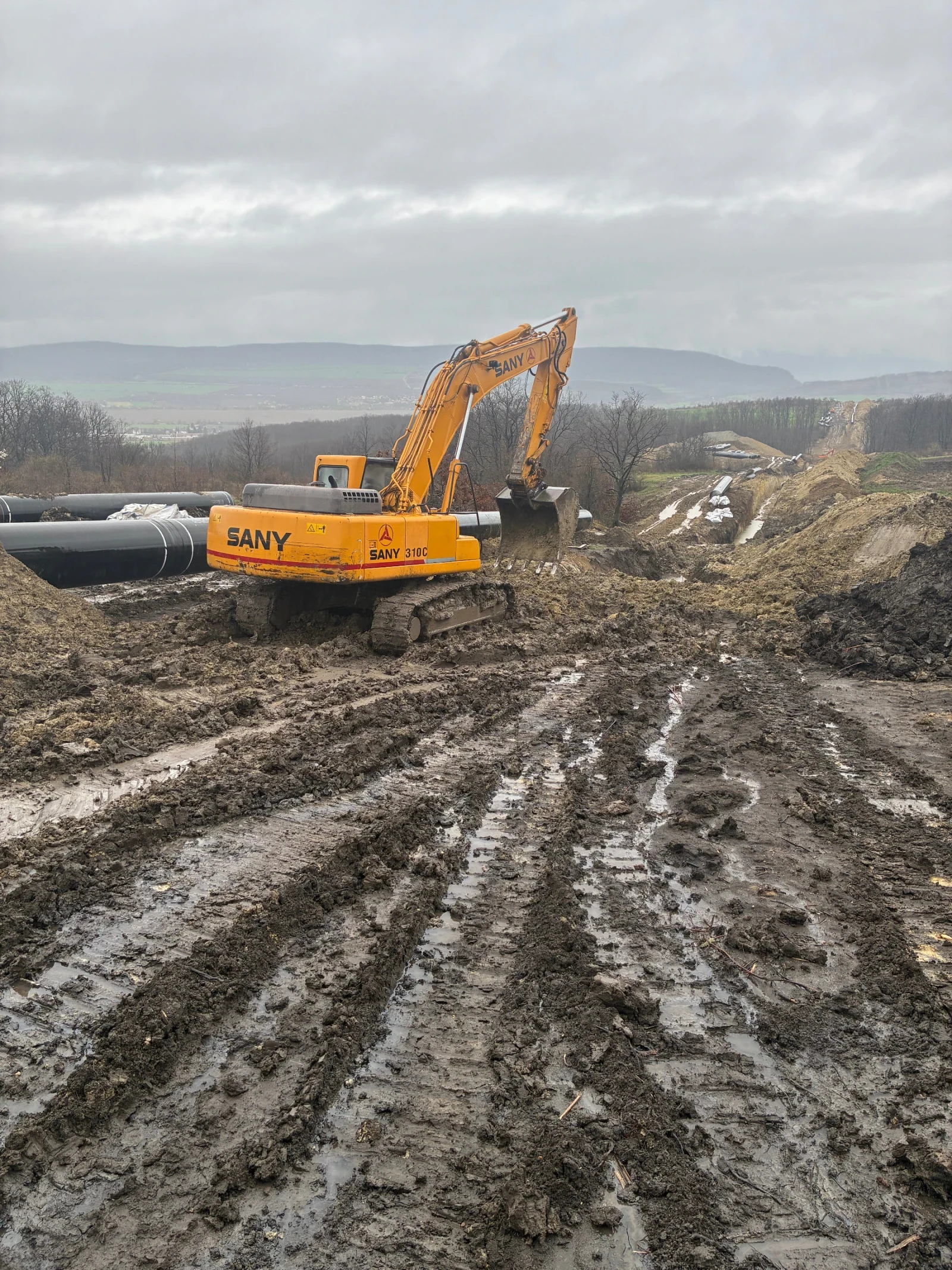 Багер Sany 310 C, снимка 2 - Индустриална техника - 54362812