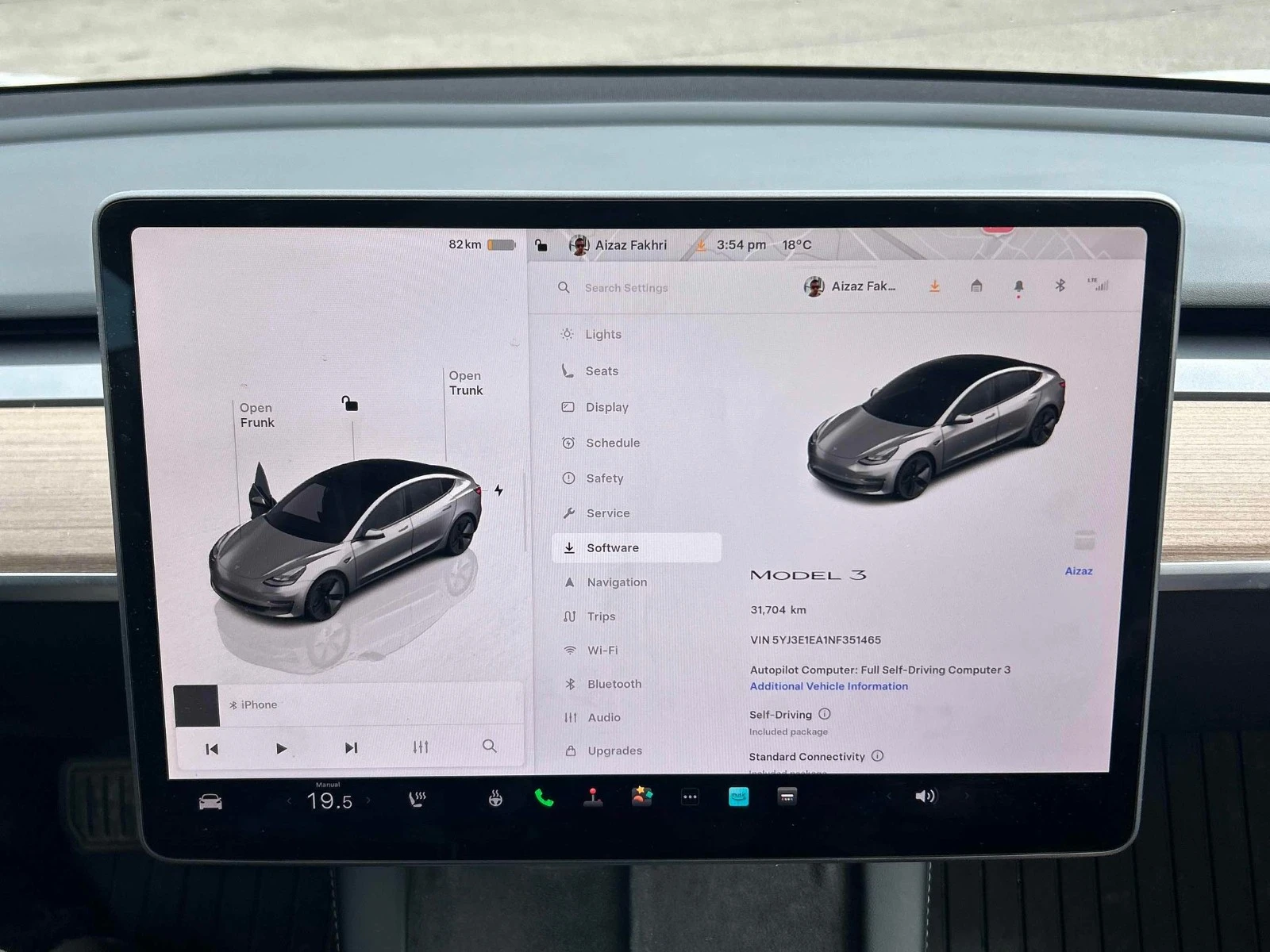 Tesla Model 3 RWD/Standard Range Plus, снимка 10 - Автомобили и джипове - 54494697