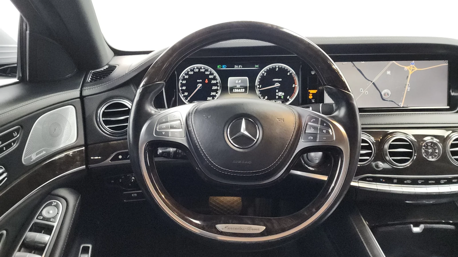 Mercedes-Benz S 350 3.0 Bluetec, Distronic, Подгрев, Обдух, Burmaster, снимка 8 - Автомобили и джипове - 54752509