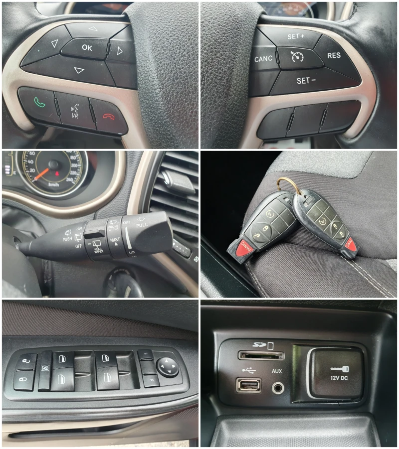 Jeep Cherokee 4x4 3.2 АВТОМАТИК 9 скорости, снимка 13 - Автомобили и джипове - 47561058