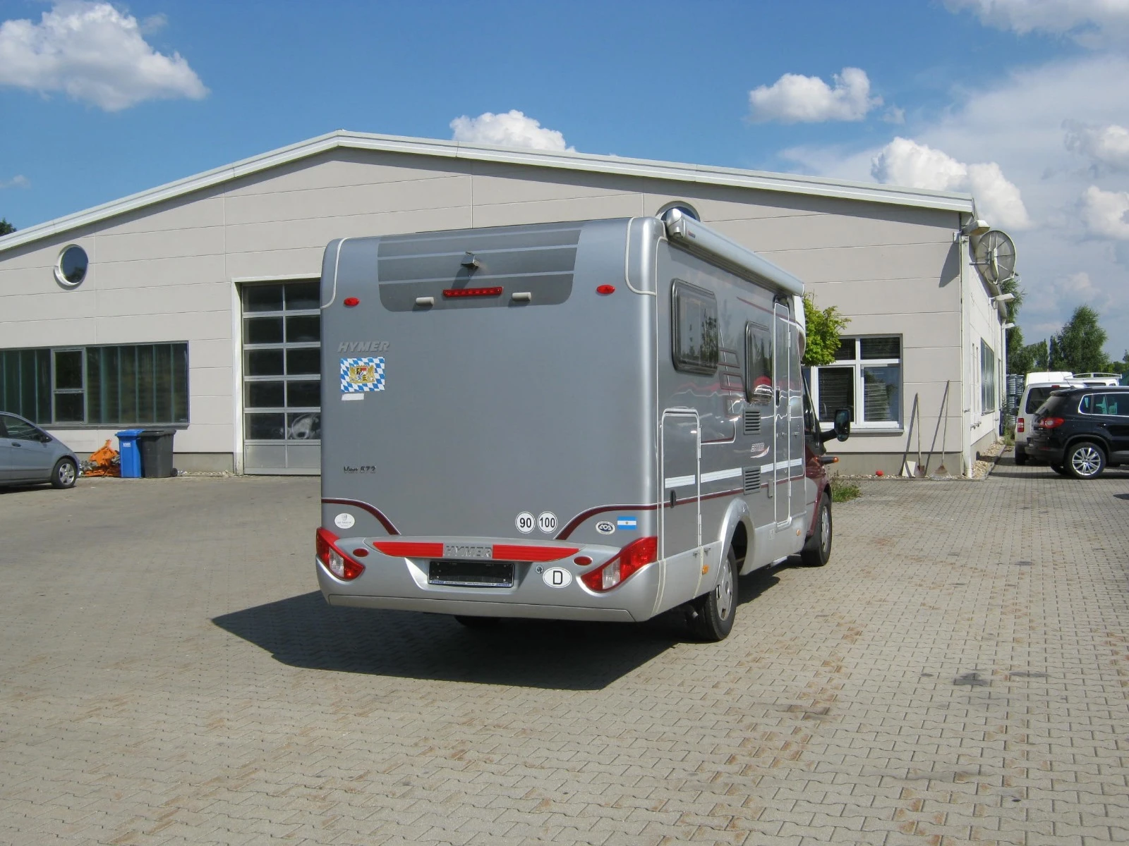 Кемпер HYMER / ERIBA VAN572, снимка 6 - Каравани и кемпери - 55373536