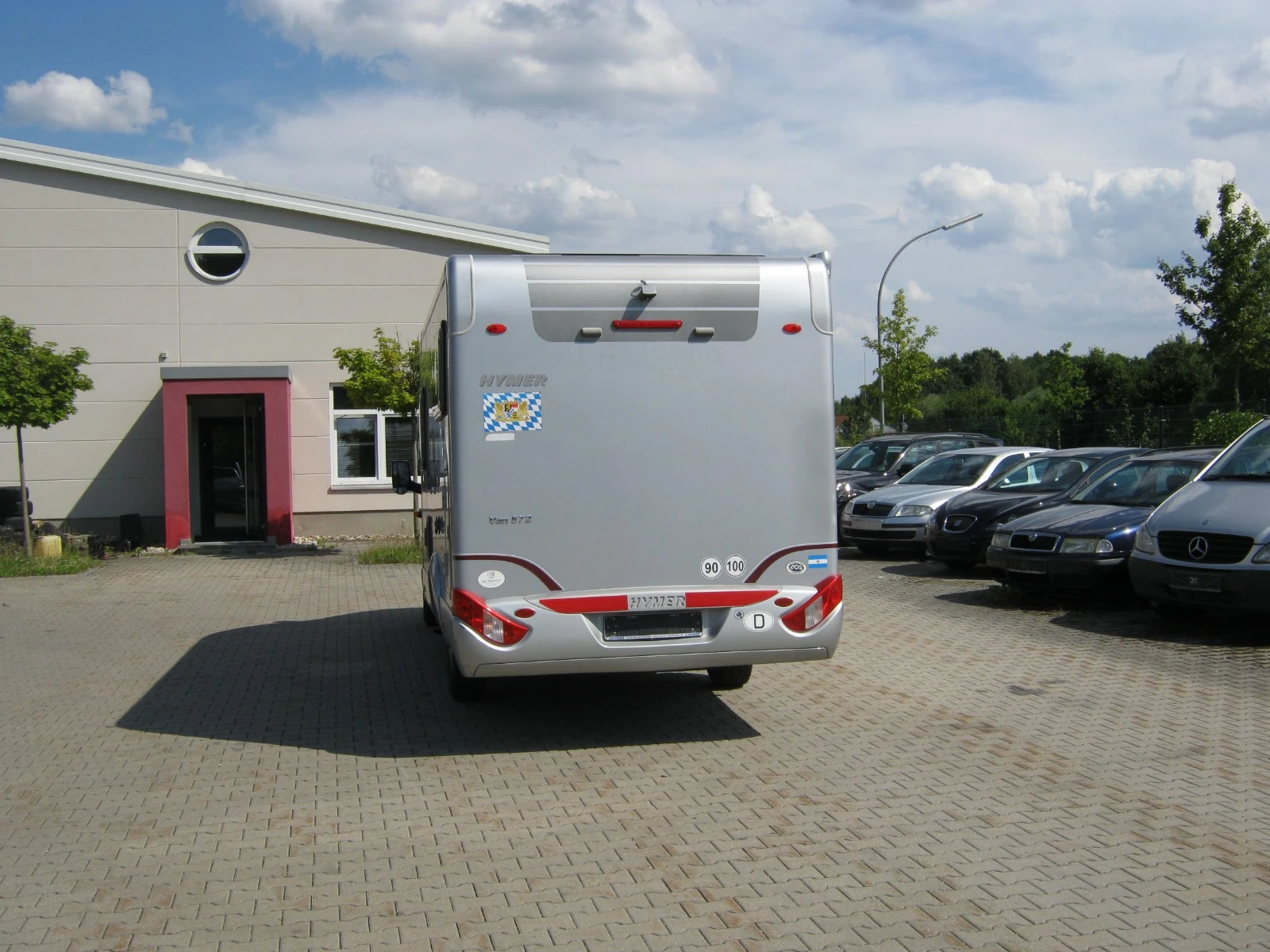 Кемпер HYMER / ERIBA VAN572, снимка 8 - Каравани и кемпери - 55373536