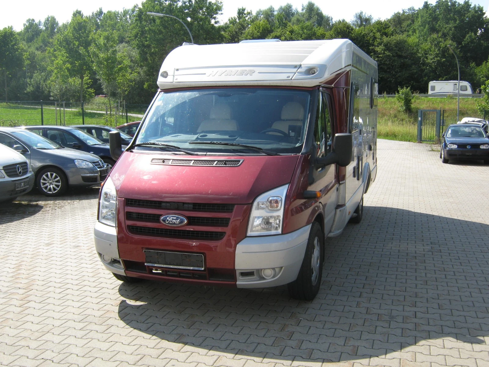 Кемпер HYMER / ERIBA VAN572, снимка 2 - Каравани и кемпери - 55373536