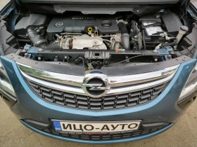 Opel Zafira 1, 6-136k.c.6 Скор.7места, ЕВРО 6, НАВИ, КОЖА, КАМ, снимка 16