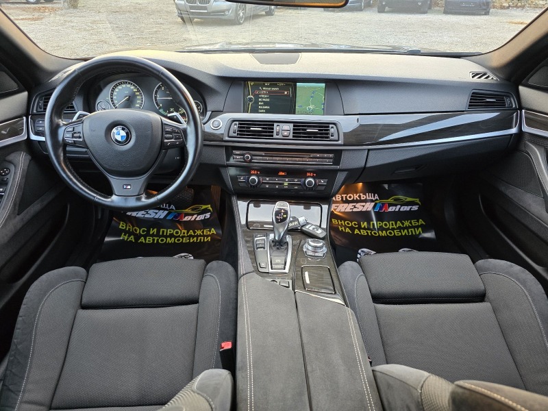 BMW 520 D 184 К.С. М-ПАКЕТ АВТОМАТ Ф1 ХЕД-ЪП НАВИ, снимка 7 - Автомобили и джипове - 40604366