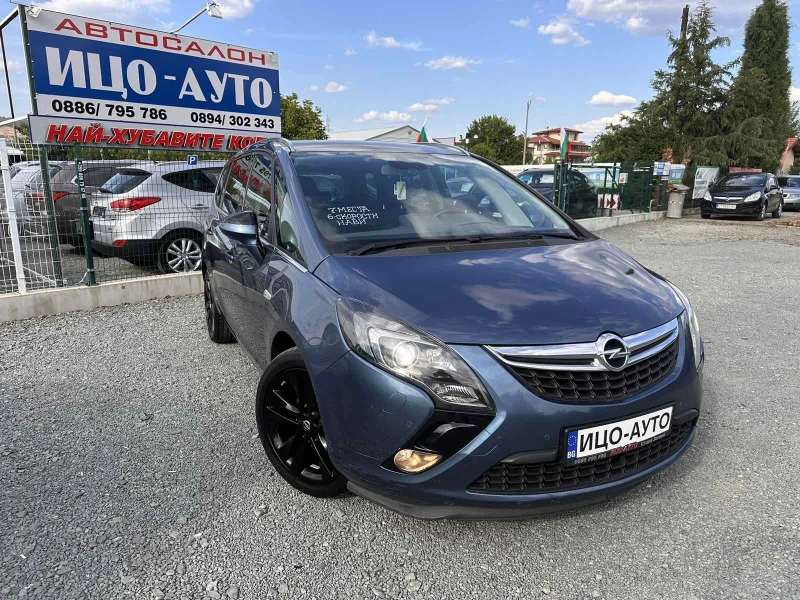 Opel Zafira 1, 6-136k.c.6 Скор.7места, ЕВРО 6, НАВИ, КОЖА, КАМ, снимка 8 - Автомобили и джипове - 47516853