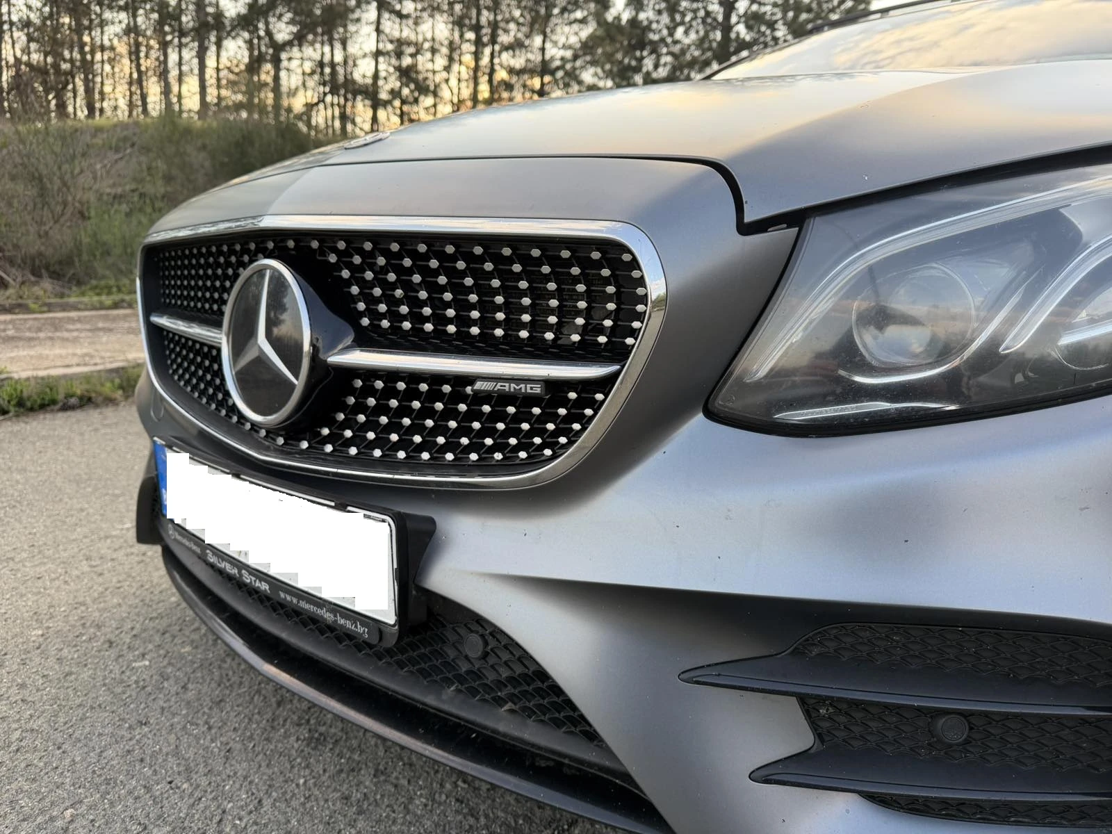 Mercedes-Benz E 43 AMG Selenite Gray Magno