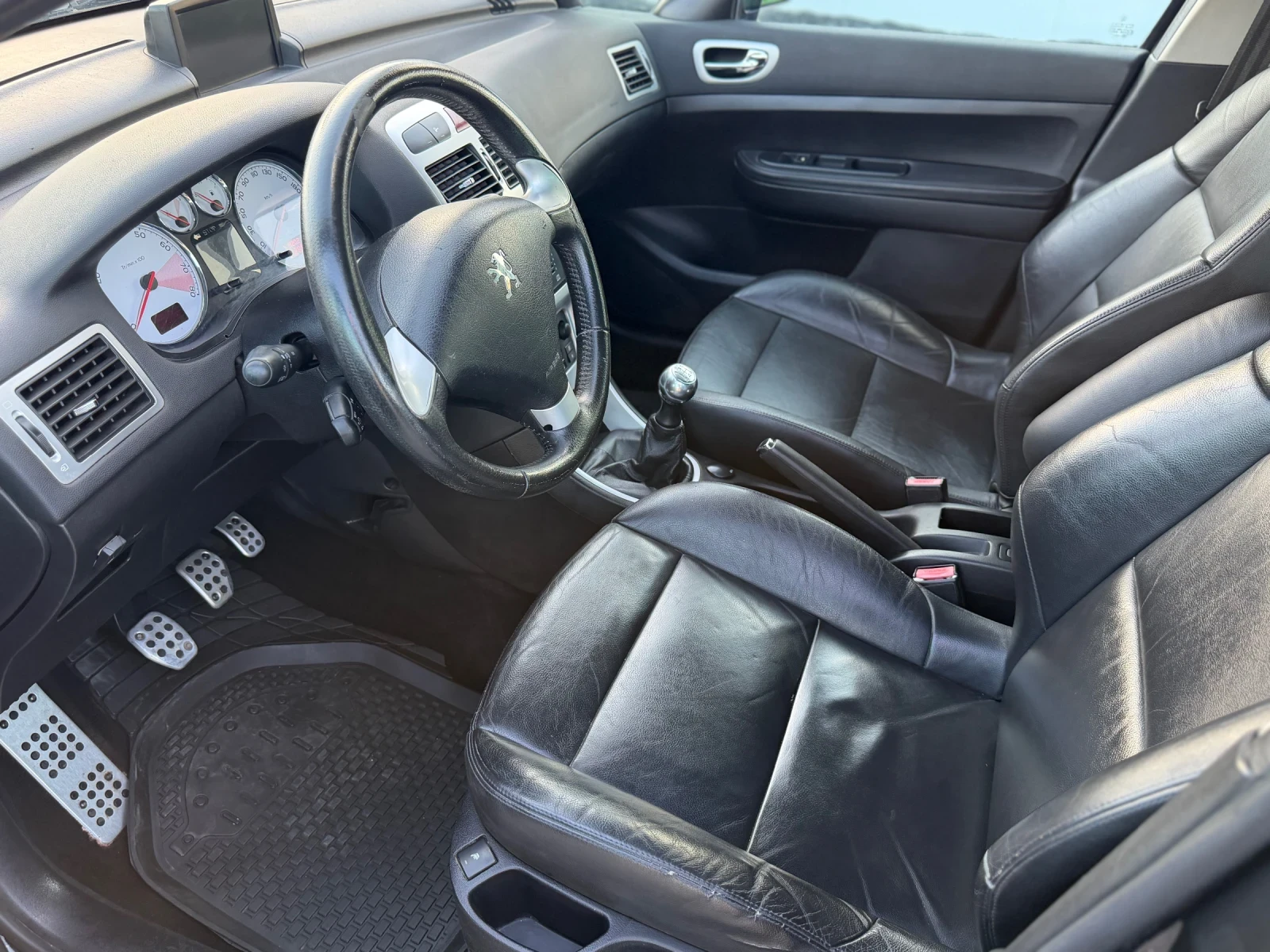 Peugeot 307 Бензин + Газ /// Панорама!!!, снимка 13 - Автомобили и джипове - 55093282