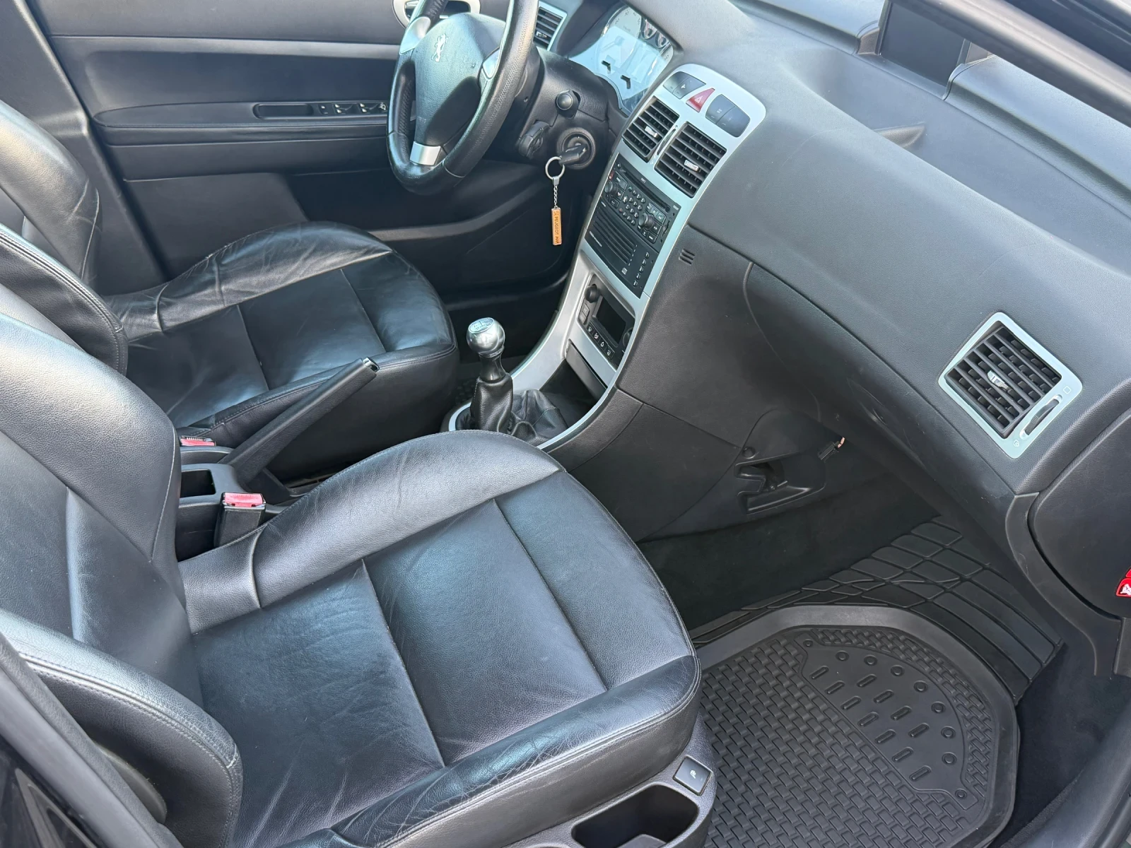 Peugeot 307 Бензин + Газ /// Панорама!!!, снимка 9 - Автомобили и джипове - 55093282