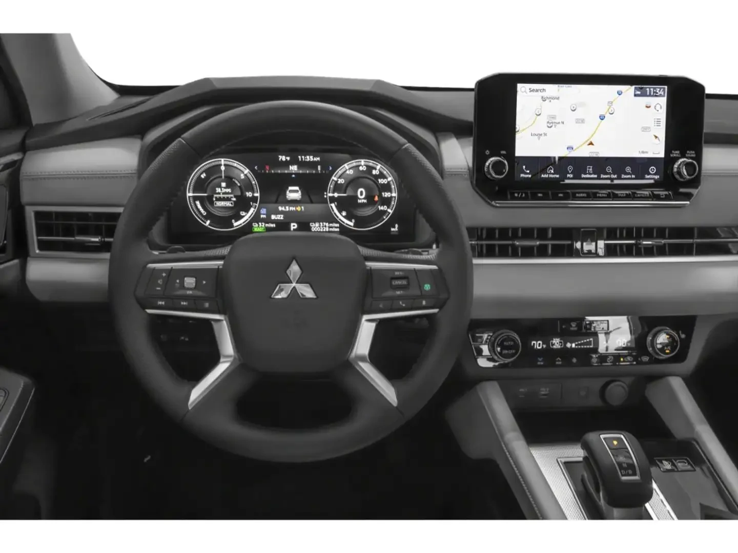 Mitsubishi Outlander Vdpurlen Gas Electric Hybrid, снимка 4 - Автомобили и джипове - 54837159