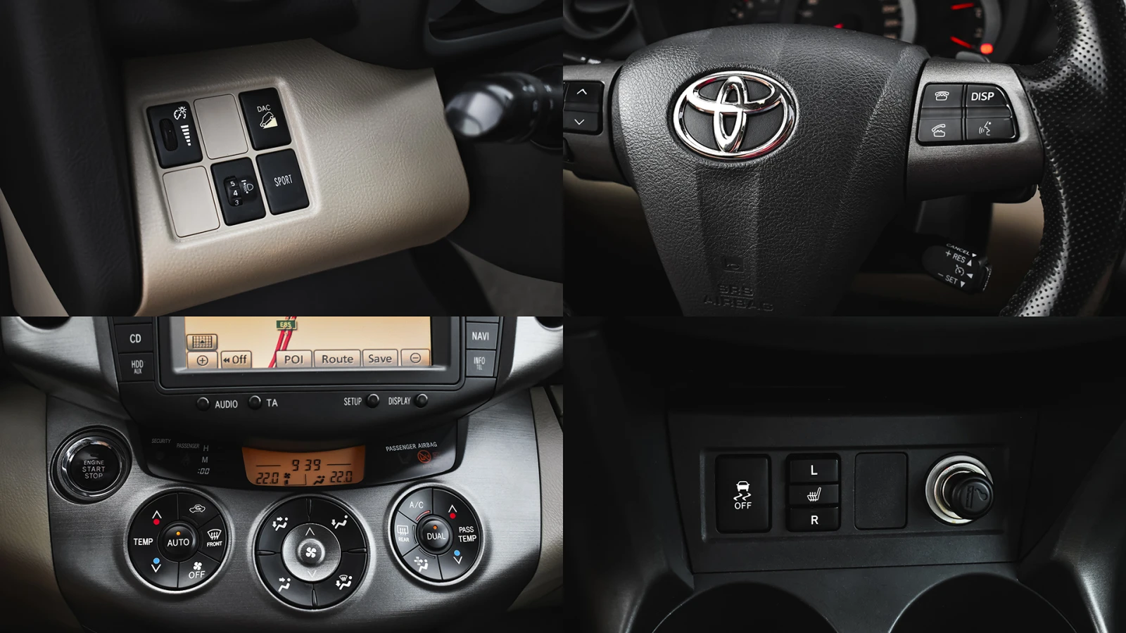 Toyota Rav4 2.2 D-4D 4x4 Automatic, снимка 15 - Автомобили и джипове - 55325181
