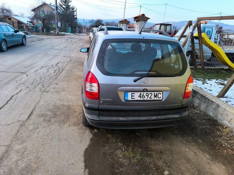 Opel Zafira 1, 8 125кс, снимка 4 - Автомобили и джипове - 49248514