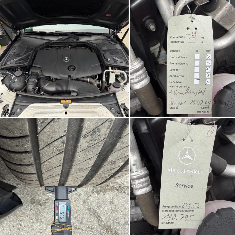 Mercedes-Benz C 220 D* СЕРВИЗНА КНИЖКА С ПЪЛНА ИСТОРИЯ В МЕРЦЕДЕС, снимка 14 - Автомобили и джипове - 52670320