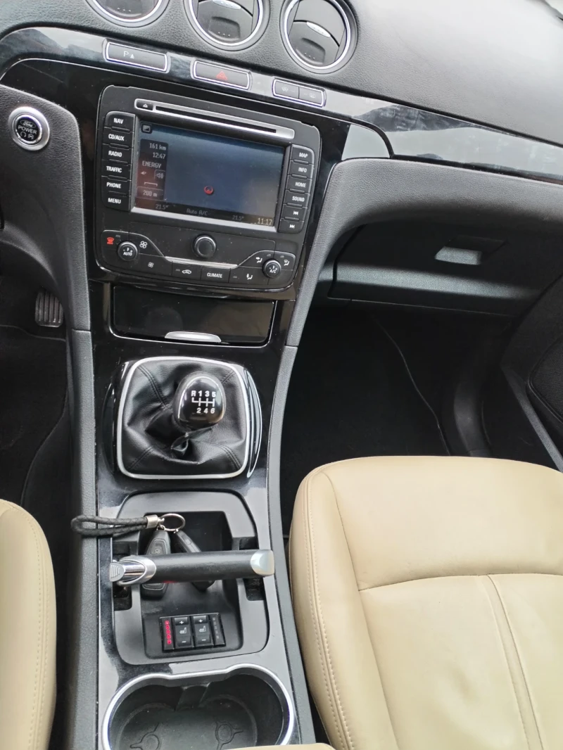 Ford S-Max Euro 5 2014 Кожа, снимка 10 - Автомобили и джипове - 53444398