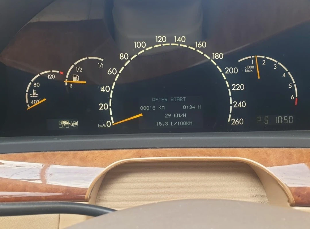 Mercedes-Benz S 500 S 500 long, снимка 8 - Автомобили и джипове - 54486050