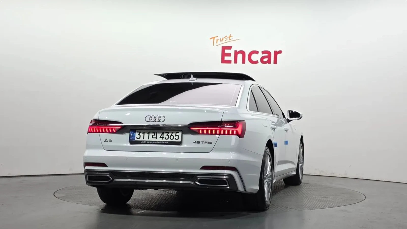 Audi A6 45 TFSI PREMIUM | ПОДГРЕВ | ОБДУХ | HEAD-UP, снимка 4 - Автомобили и джипове - 54736097