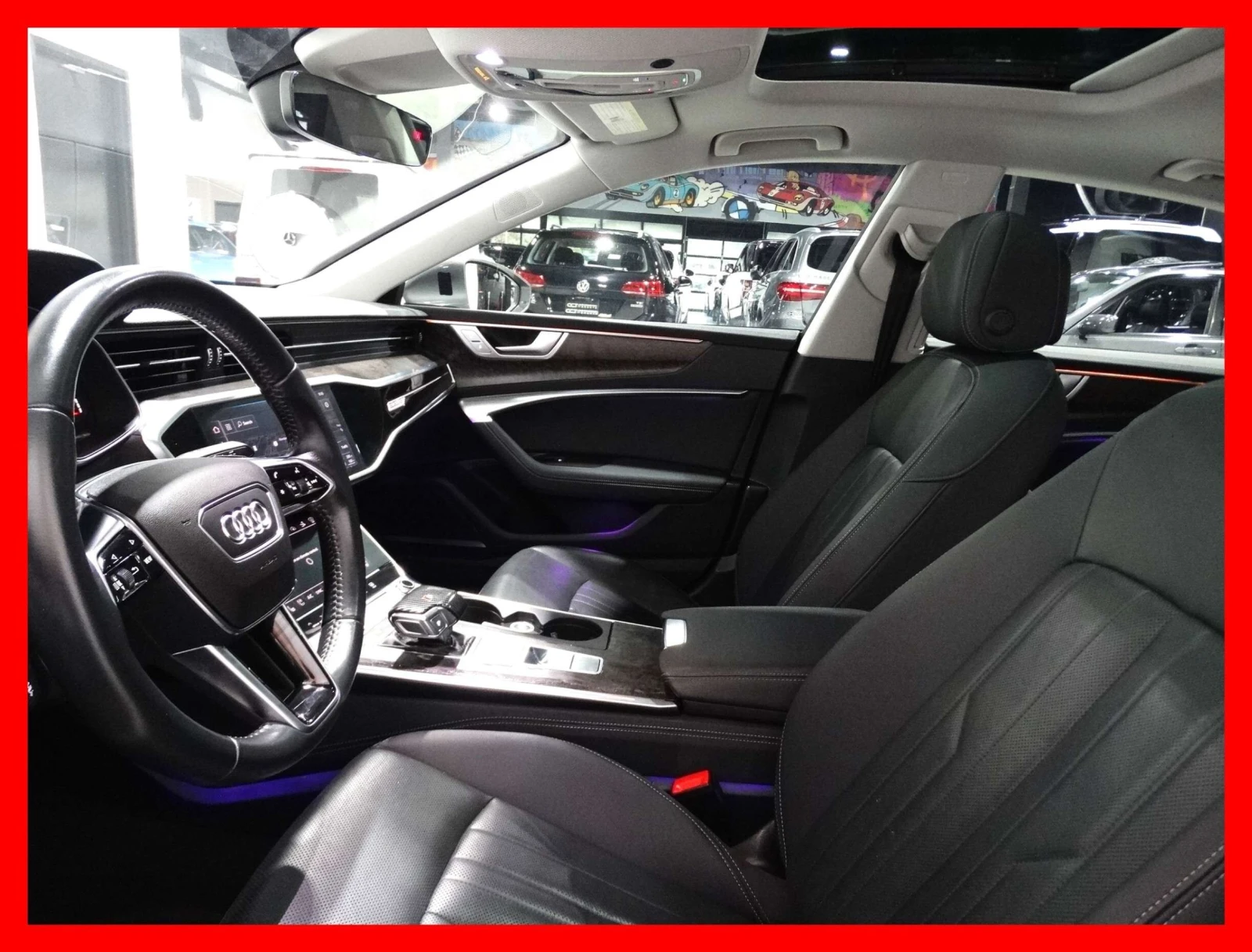 Audi A7 * TECHNIK * TFSI * Фиксирана цена до БГ * , снимка 8 - Автомобили и джипове - 56091632
