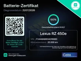 Lexus RZ 450e AWD Luxury Paket 360 DISTR PANO HUD WINTER P, снимка 11