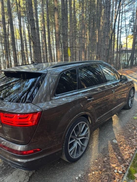 Audi SQ7 CERAMIC* SOFT CLOSE* ПАНОРАМА* 360* 7 места, снимка 4