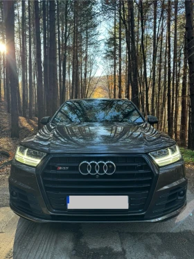 Audi SQ7 CERAMIC* SOFT CLOSE* ПАНОРАМА* 360* 7 места, снимка 1