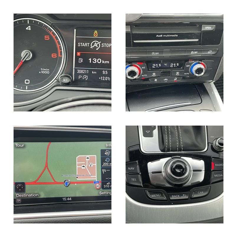 Audi Q5 FACE 3.0TDI  250кс S-LINE КСЕНОН КОЖА НАВИ ВНОС ИТ - изображение 10