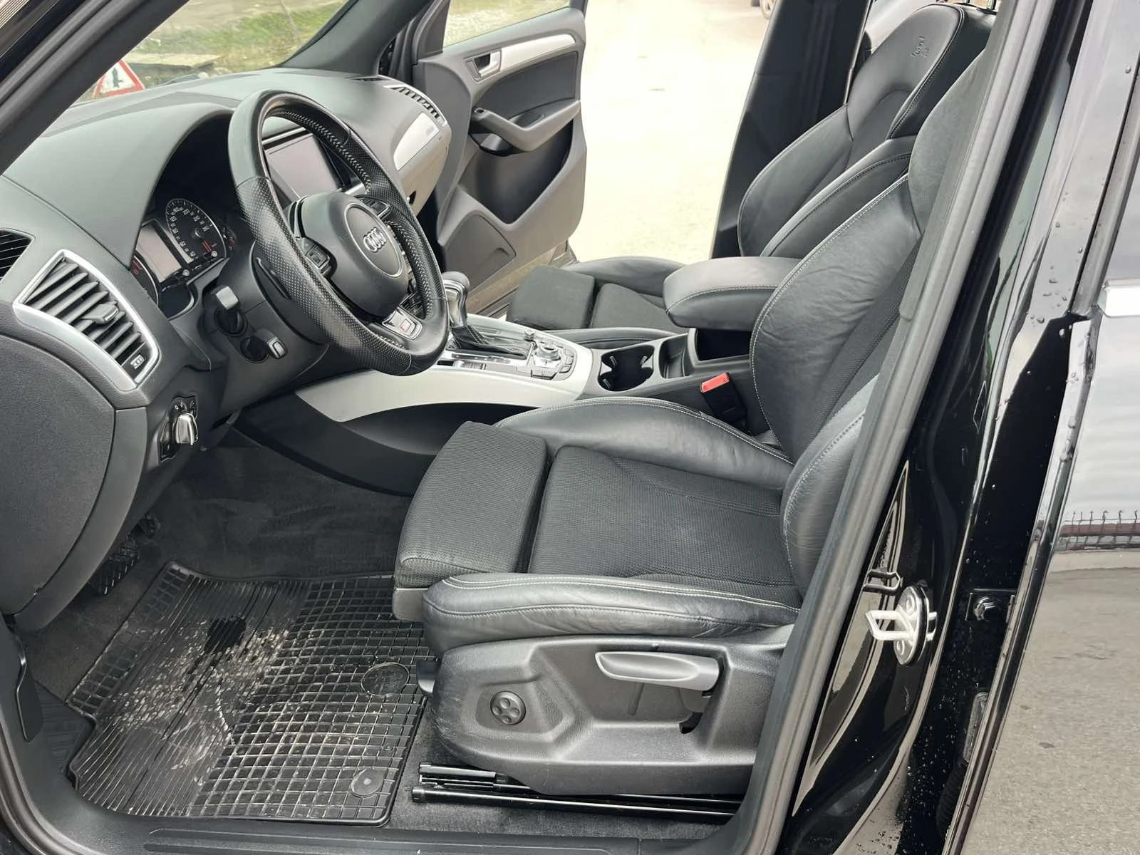 Audi Q5 FACE 3.0TDI  250кс S-LINE КСЕНОН КОЖА НАВИ ВНОС ИТ - изображение 5