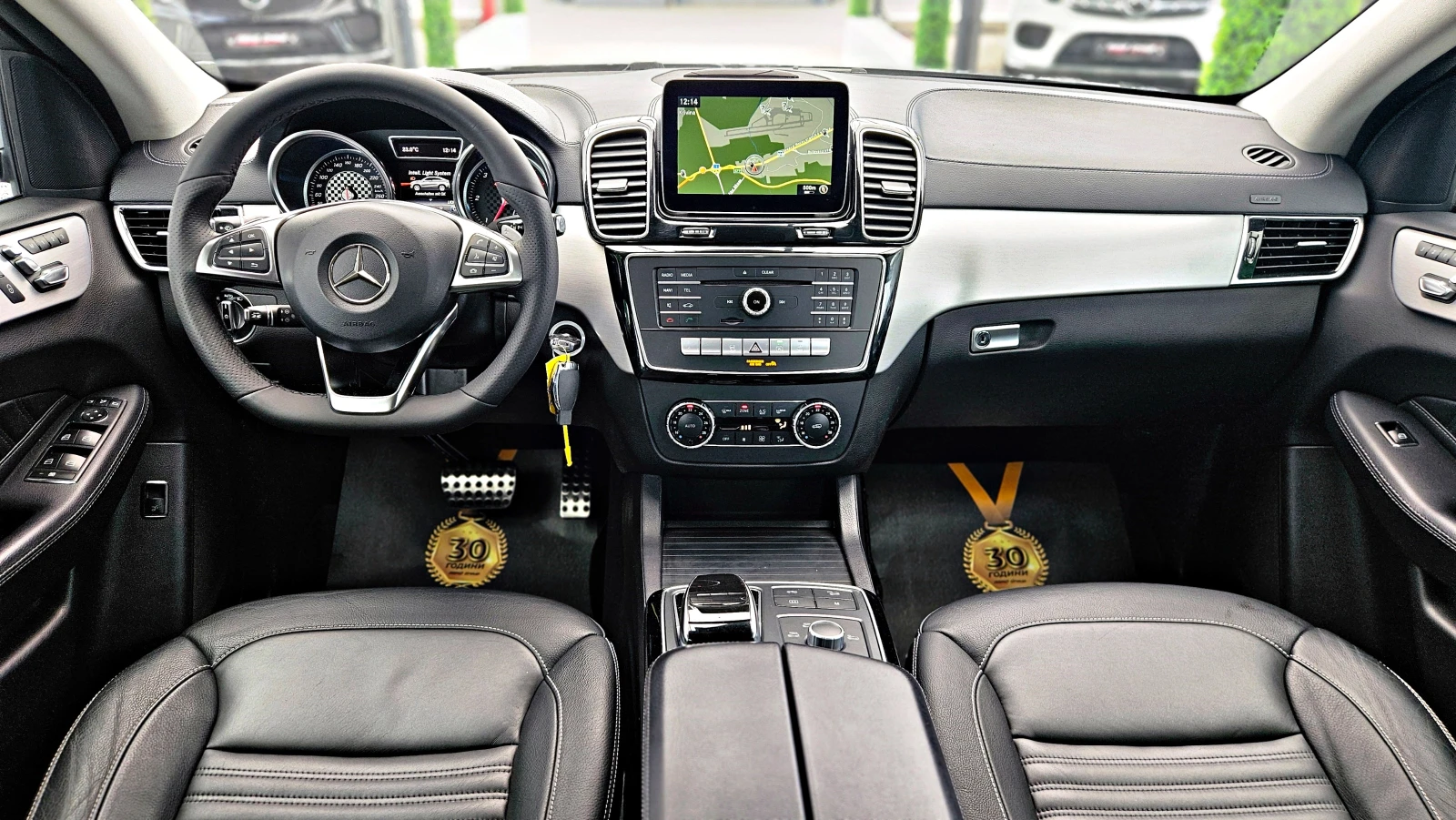 Mercedes-Benz GLE 350 AMG/COUPE/DISTRONIC/CAMERA/CAR PLAY/AIRMATIC/LIZIN, снимка 9 - Автомобили и джипове - 54530845