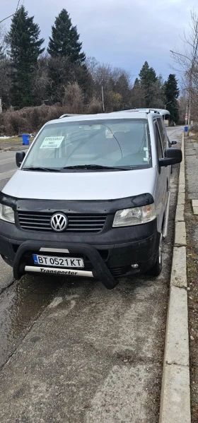 VW T5 2.5 TDI, дълга база, товаропътнически, 131кс - изображение 1