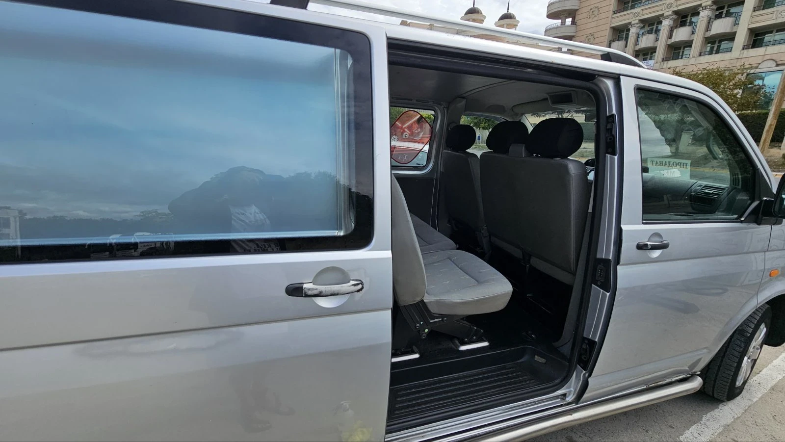 VW T5 2.5 TDI, дълга база, товаропътнически, 131кс - изображение 5