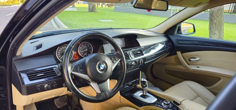 BMW 520 520 Face-lift 163h.p angel eyes AVTOMAT , снимка 8 - Автомобили и джипове - 51422968