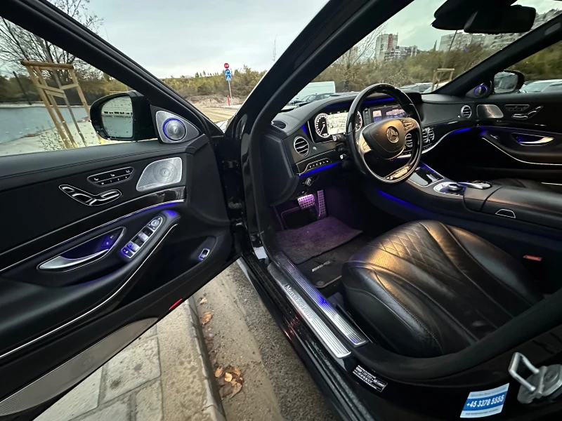 Mercedes-Benz S 350 LONG FULL FULL FULL TOP NIGHT LINE AMG LINE, снимка 9 - Автомобили и джипове - 52356736